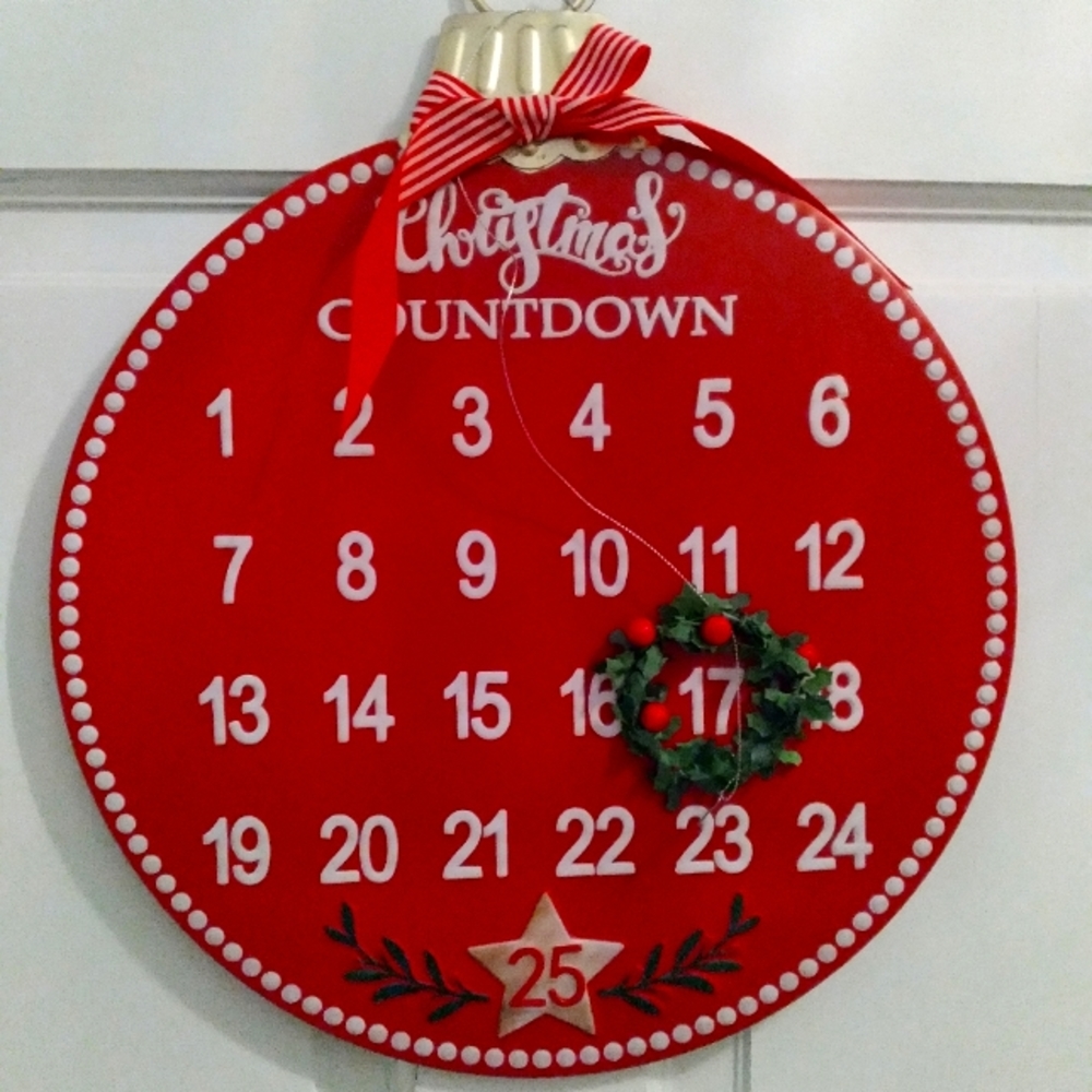 Christmas countdown bulb